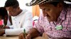 Adulto mayor y líder comunitario en formación del programa Active Citizens en Colombia Rural