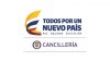 Banner Cancillería, Todos por un nuevo país. Paz. Equidad. Educación.