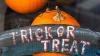 Foto de Halloween de una calabaza con trick or treat