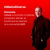 Banner WeAreDiverse, Tamara, la primera congresista transgénero de Venezuela